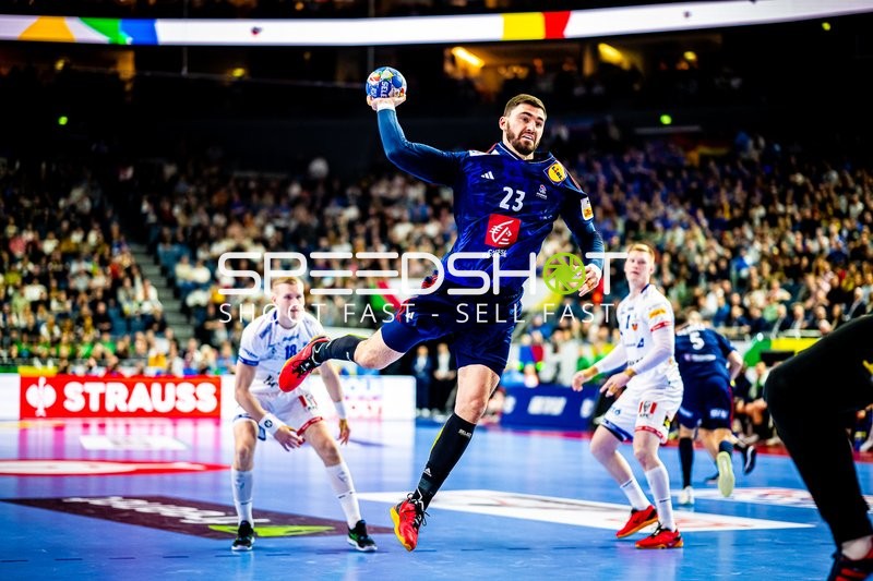Handball I Herren I Euro 2024 I Hauptrunde I Gruppe 1 I Island - Frankreich I 20.01.2024