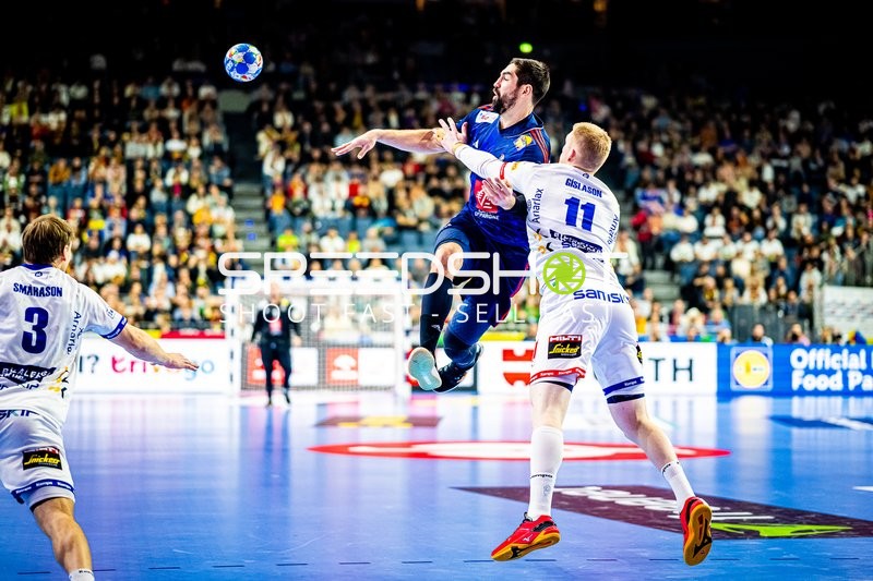 Handball I Herren I Euro 2024 I Hauptrunde I Gruppe 1 I Island - Frankreich I 20.01.2024