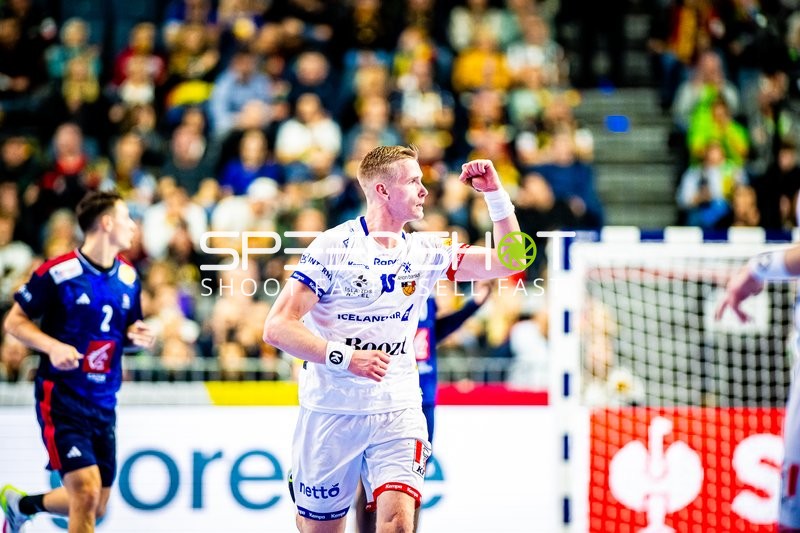 Handball I Herren I Euro 2024 I Hauptrunde I Gruppe 1 I Island - Frankreich I 20.01.2024