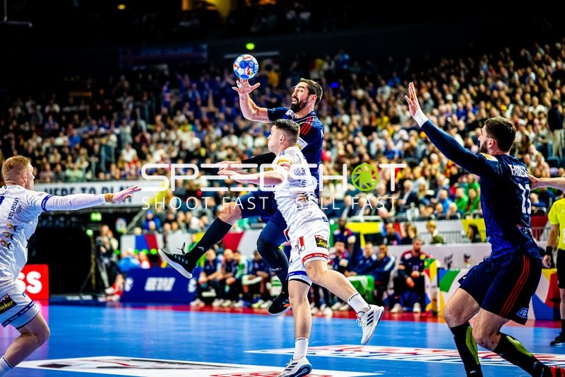 Handball I Herren I Euro 2024 I Hauptrunde I Gruppe 1 I Island - Frankreich I 20.01.2024