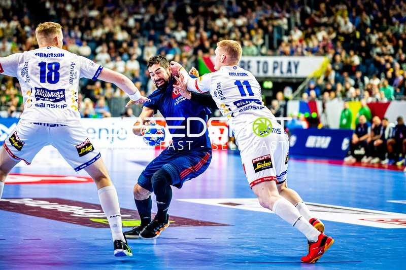 Handball I Herren I Euro 2024 I Hauptrunde I Gruppe 1 I Island - Frankreich I 20.01.2024