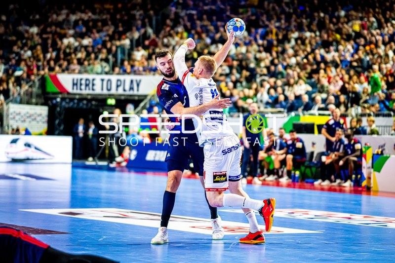 Handball I Herren I Euro 2024 I Hauptrunde I Gruppe 1 I Island - Frankreich I 20.01.2024