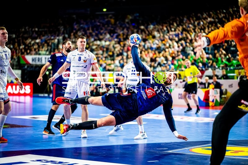 Handball I Herren I Euro 2024 I Hauptrunde I Gruppe 1 I Island - Frankreich I 20.01.2024
