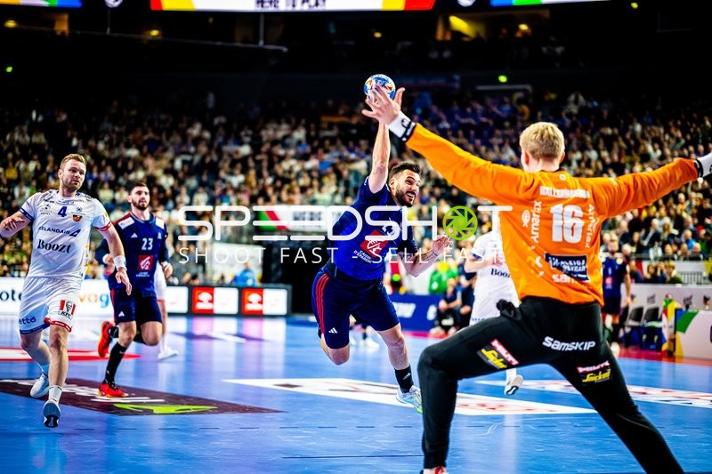 Handball I Herren I Euro 2024 I Hauptrunde I Gruppe 1 I Island - Frankreich I 20.01.2024