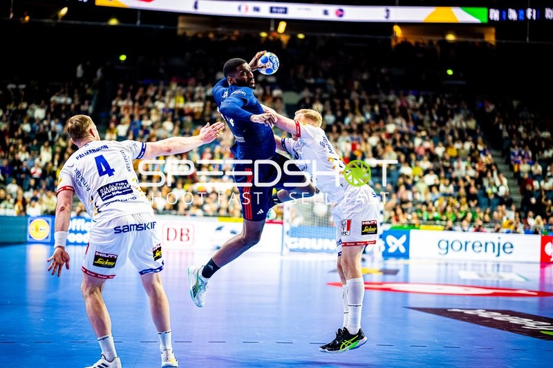 Handball I Herren I Euro 2024 I Hauptrunde I Gruppe 1 I Island - Frankreich I 20.01.2024