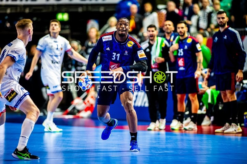 Handball I Herren I Euro 2024 I Hauptrunde I Gruppe 1 I Island - Frankreich I 20.01.2024