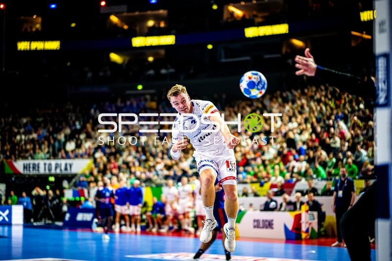 Handball I Herren I Euro 2024 I Hauptrunde I Gruppe 1 I Island - Frankreich I 20.01.2024