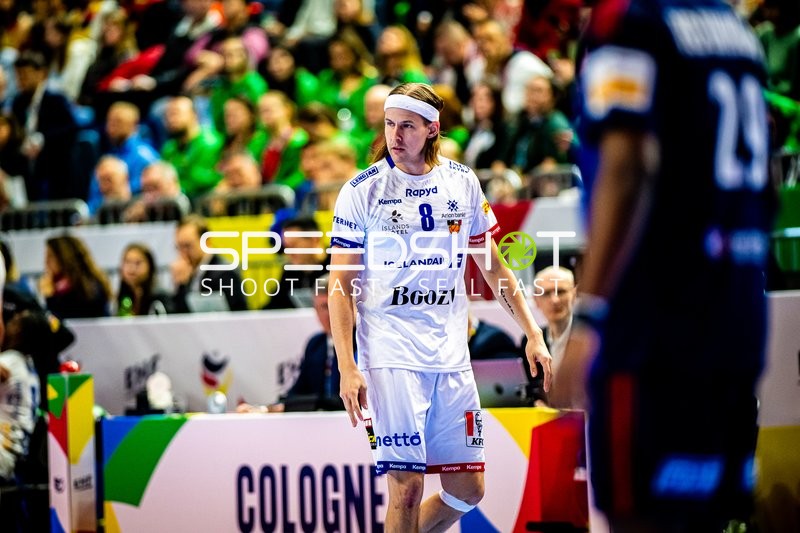 Handball I Herren I Euro 2024 I Hauptrunde I Gruppe 1 I Island - Frankreich I 20.01.2024