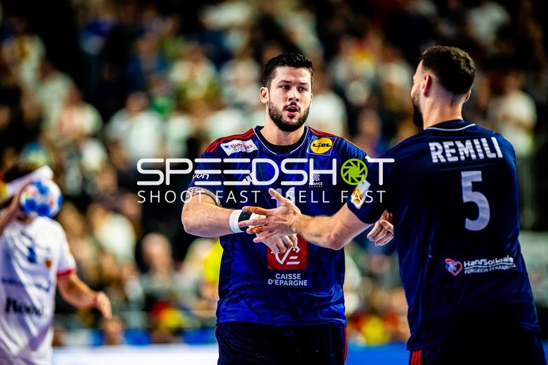 Handball I Herren I Euro 2024 I Hauptrunde I Gruppe 1 I Island - Frankreich I 20.01.2024