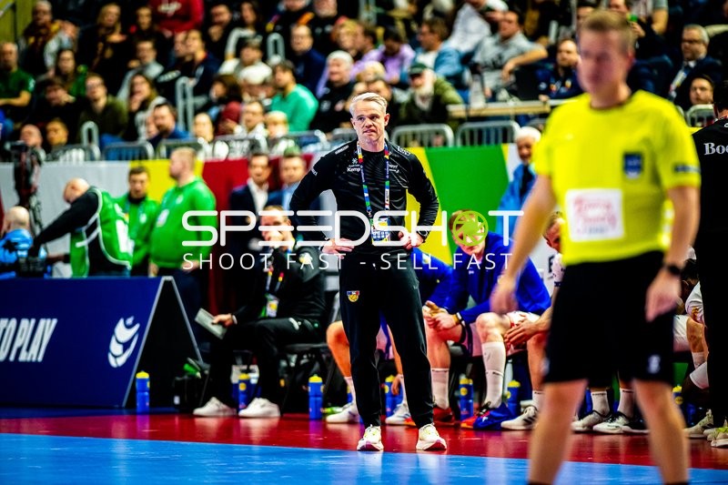 Handball I Herren I Euro 2024 I Hauptrunde I Gruppe 1 I Island - Frankreich I 20.01.2024