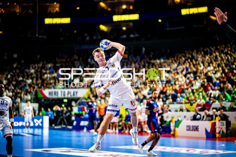 Handball I Herren I Euro 2024 I Hauptrunde I Gruppe 1 I Island - Frankreich I 20.01.2024