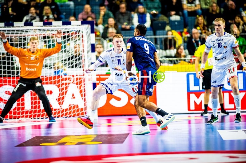 Handball I Herren I Euro 2024 I Hauptrunde I Gruppe 1 I Island - Frankreich I 20.01.2024