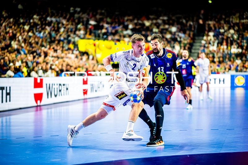 Handball I Herren I Euro 2024 I Hauptrunde I Gruppe 1 I Island - Frankreich I 20.01.2024