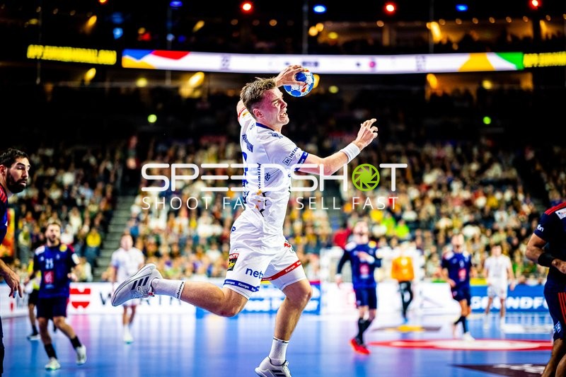 Handball I Herren I Euro 2024 I Hauptrunde I Gruppe 1 I Island - Frankreich I 20.01.2024