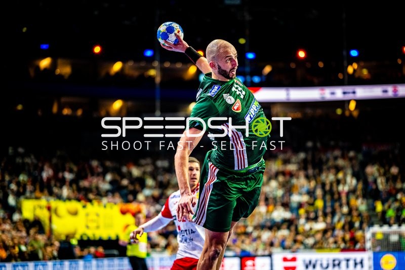 Handball I Herren I Euro 2024 I Hauptrunde I Gruppe 1 I Ungarn - Kroatien I 20.01.2024