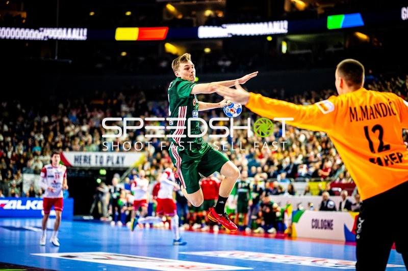 Handball I Herren I Euro 2024 I Hauptrunde I Gruppe 1 I Ungarn - Kroatien I 20.01.2024