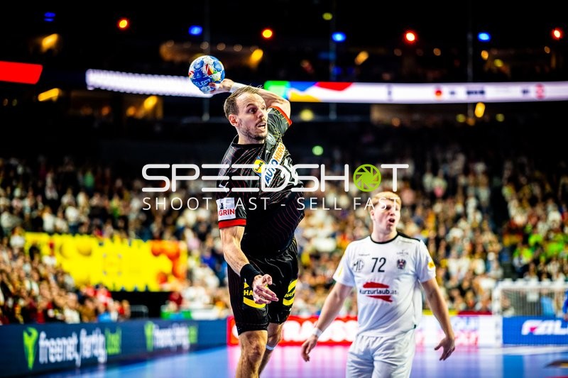 Handball I Herren I Euro 2024 I Hauptrunde I Gruppe 1 I Deutschland - Österreich I 20.01.2024