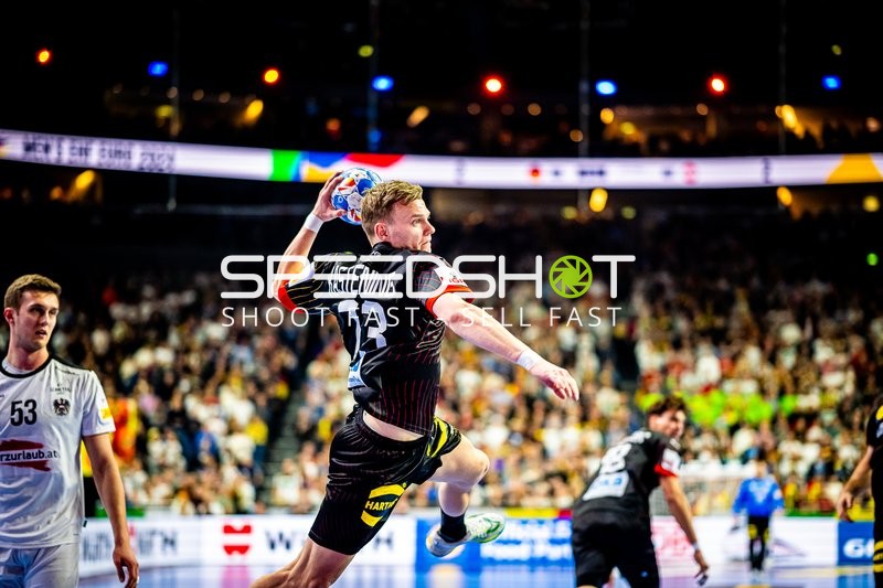 Handball I Herren I Euro 2024 I Hauptrunde I Gruppe 1 I Deutschland - Österreich I 20.01.2024