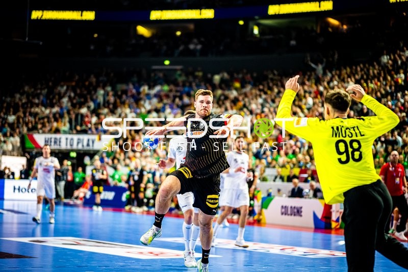 Handball I Herren I Euro 2024 I Hauptrunde I Gruppe 1 I Deutschland - Österreich I 20.01.2024