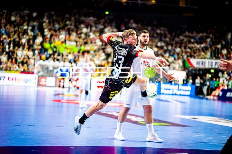 Handball I Herren I Euro 2024 I Hauptrunde I Gruppe 1 I Deutschland - Österreich I 20.01.2024