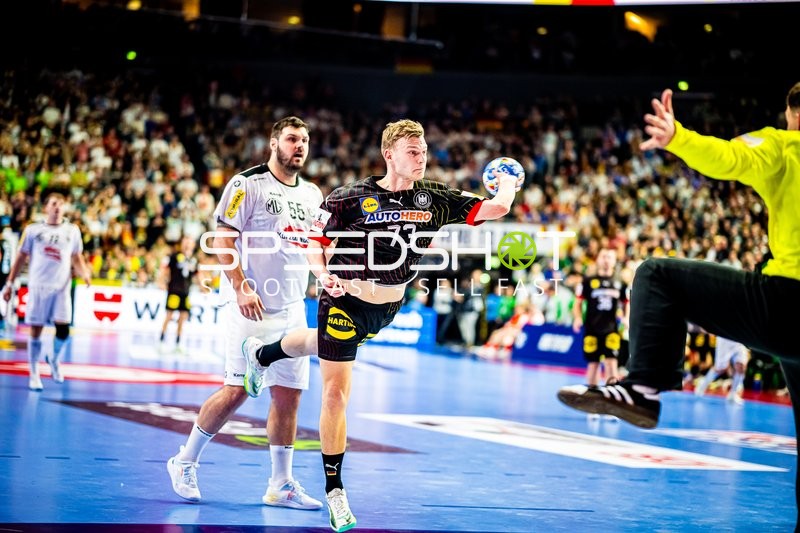 Handball I Herren I Euro 2024 I Hauptrunde I Gruppe 1 I Deutschland - Österreich I 20.01.2024