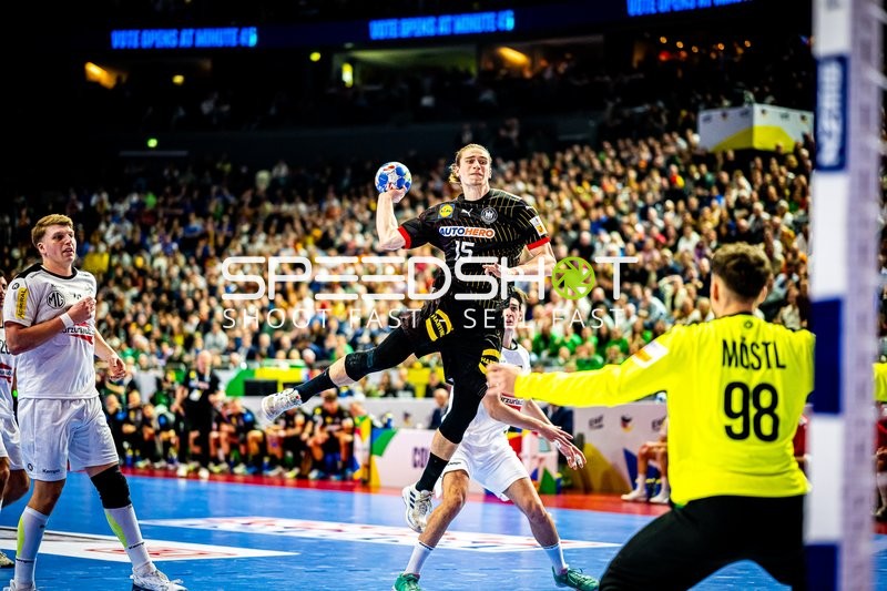 Handball I Herren I Euro 2024 I Hauptrunde I Gruppe 1 I Deutschland - Österreich I 20.01.2024