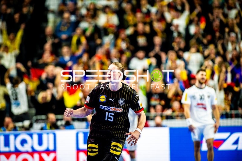 Handball I Herren I Euro 2024 I Hauptrunde I Gruppe 1 I Deutschland - Österreich I 20.01.2024