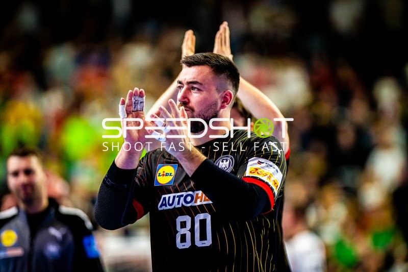 Handball I Herren I Euro 2024 I Hauptrunde I Gruppe 1 I Deutschland - Österreich I 20.01.2024