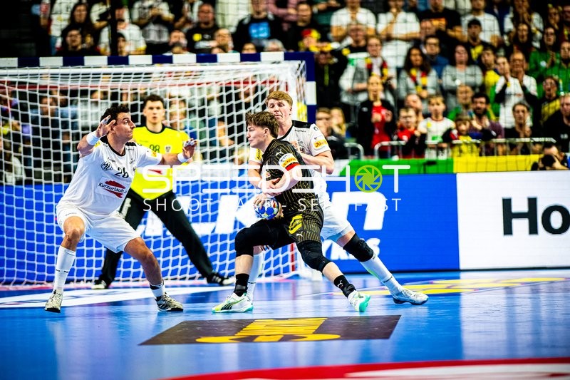 Handball I Herren I Euro 2024 I Hauptrunde I Gruppe 1 I Deutschland - Österreich I 20.01.2024