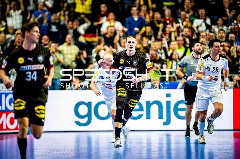 Handball I Herren I Euro 2024 I Hauptrunde I Gruppe 1 I Deutschland - Österreich I 20.01.2024