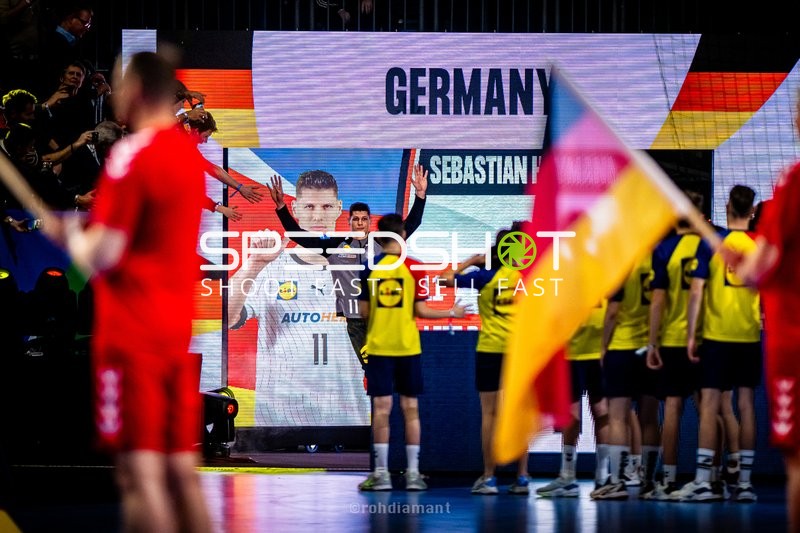 Handball I Herren I Euro 2024 I Halbfinale I Deutschland - Dänemark I 26.01.2024