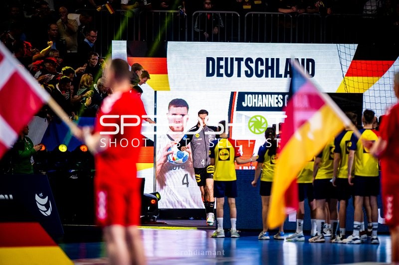 Handball I Herren I Euro 2024 I Halbfinale I Deutschland - Dänemark I 26.01.2024