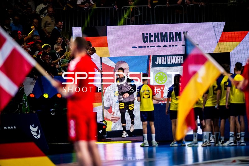Handball I Herren I Euro 2024 I Halbfinale I Deutschland - Dänemark I 26.01.2024