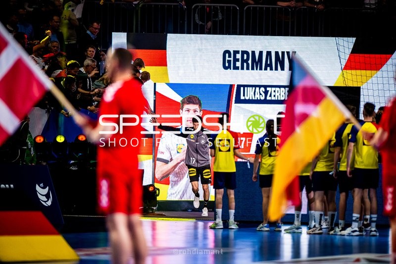 Handball I Herren I Euro 2024 I Halbfinale I Deutschland - Dänemark I 26.01.2024