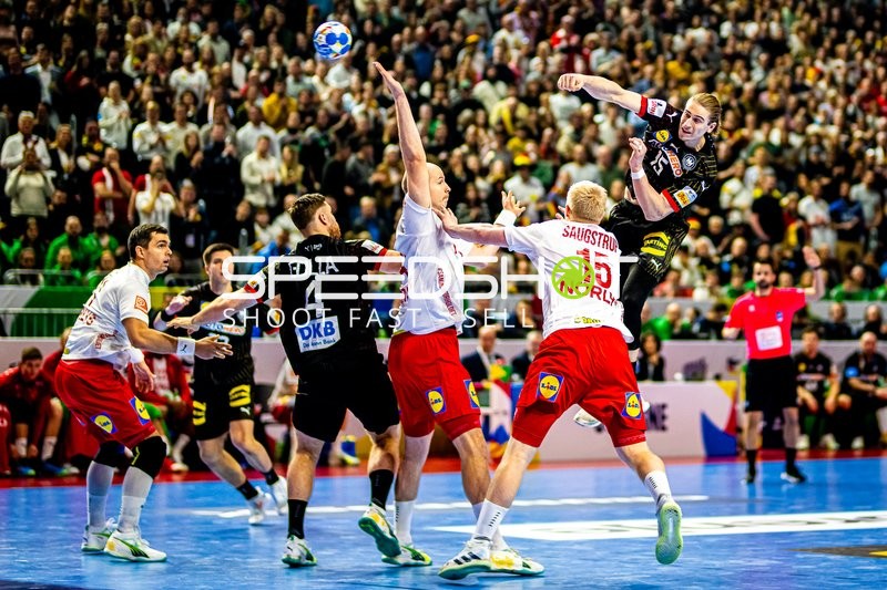 Handball I Herren I Euro 2024 I Halbfinale I Deutschland - Dänemark I 26.01.2024
