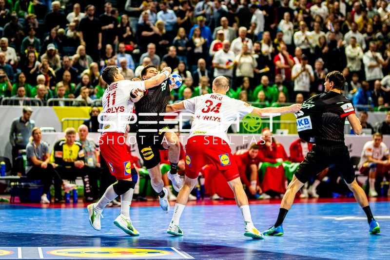 Handball I Herren I Euro 2024 I Halbfinale I Deutschland - Dänemark I 26.01.2024