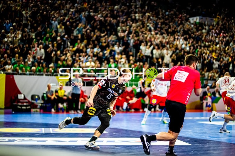Handball I Herren I Euro 2024 I Halbfinale I Deutschland - Dänemark I 26.01.2024