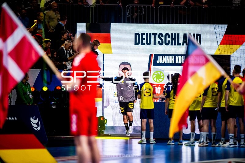 Handball I Herren I Euro 2024 I Halbfinale I Deutschland - Dänemark I 26.01.2024