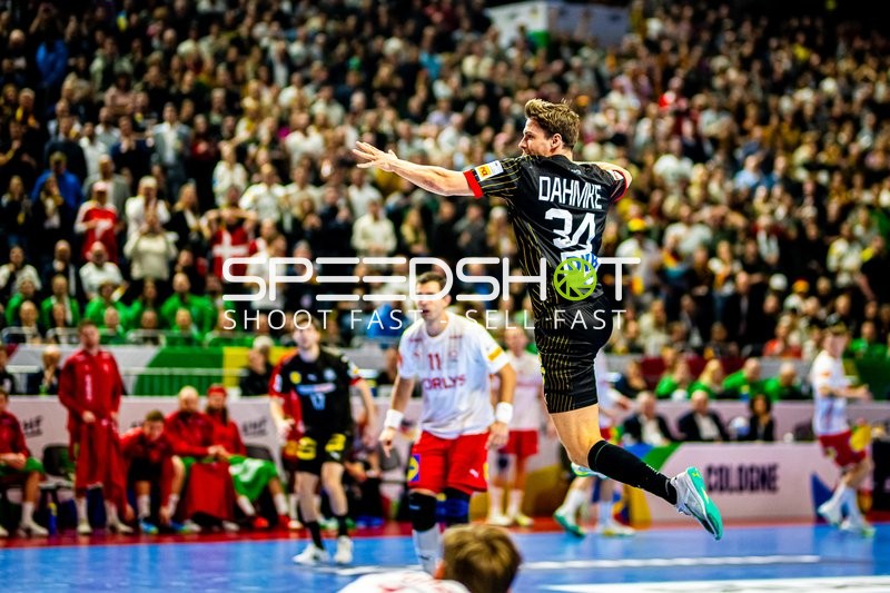Handball I Herren I Euro 2024 I Halbfinale I Deutschland - Dänemark I 26.01.2024
