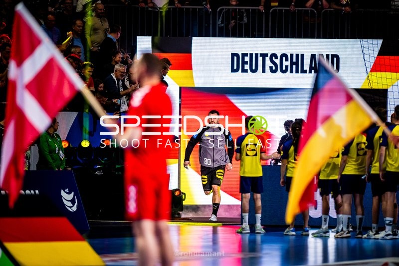 Handball I Herren I Euro 2024 I Halbfinale I Deutschland - Dänemark I 26.01.2024