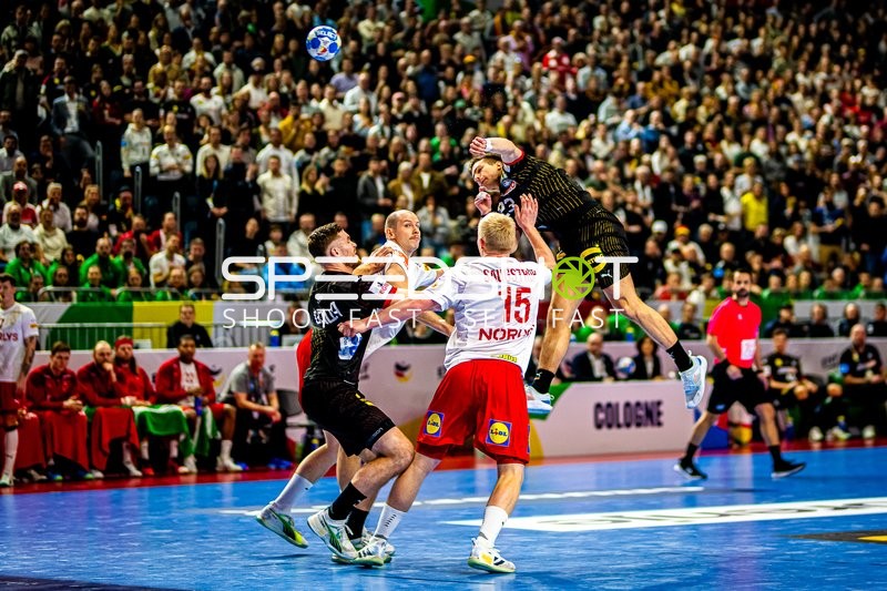 Handball I Herren I Euro 2024 I Halbfinale I Deutschland - Dänemark I 26.01.2024