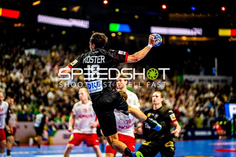 Handball I Herren I Euro 2024 I Halbfinale I Deutschland - Dänemark I 26.01.2024