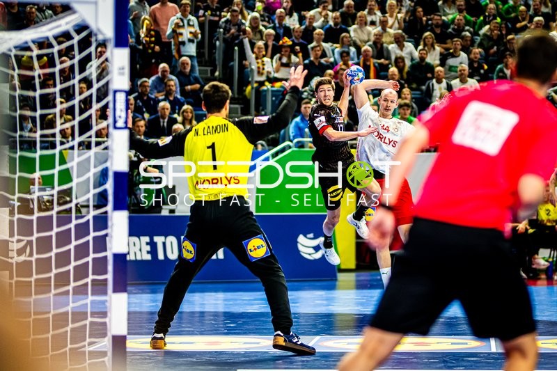 Handball I Herren I Euro 2024 I Halbfinale I Deutschland - Dänemark I 26.01.2024