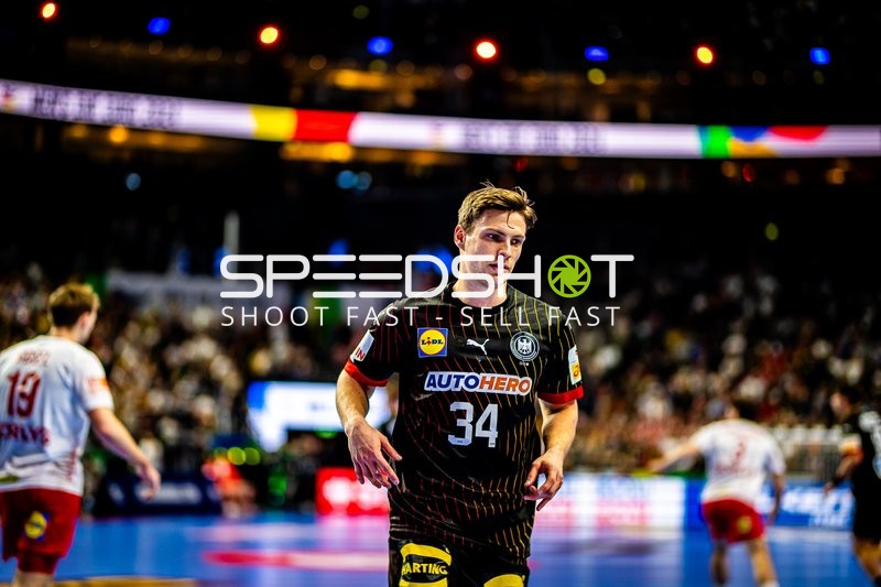 Handball I Herren I Euro 2024 I Halbfinale I Deutschland - Dänemark I 26.01.2024