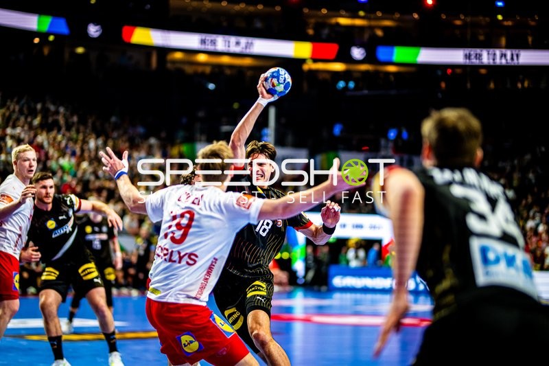 Handball I Herren I Euro 2024 I Halbfinale I Deutschland - Dänemark I 26.01.2024