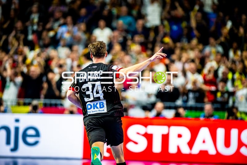 Handball I Herren I Euro 2024 I Halbfinale I Deutschland - Dänemark I 26.01.2024