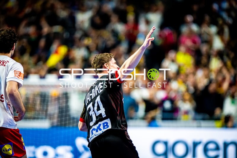 Handball I Herren I Euro 2024 I Halbfinale I Deutschland - Dänemark I 26.01.2024