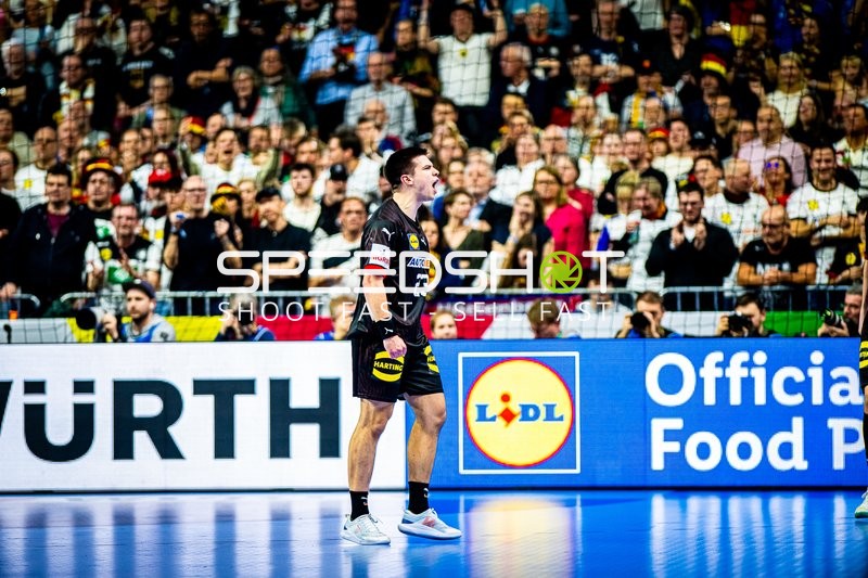 Handball I Herren I Euro 2024 I Halbfinale I Deutschland - Dänemark I 26.01.2024