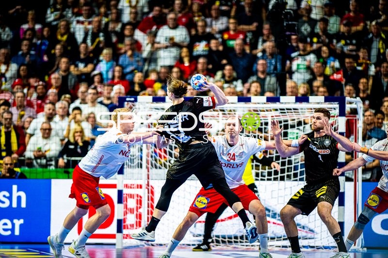 Handball I Herren I Euro 2024 I Halbfinale I Deutschland - Dänemark I 26.01.2024