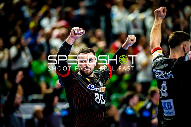 Handball I Herren I Euro 2024 I Halbfinale I Deutschland - Dänemark I 26.01.2024